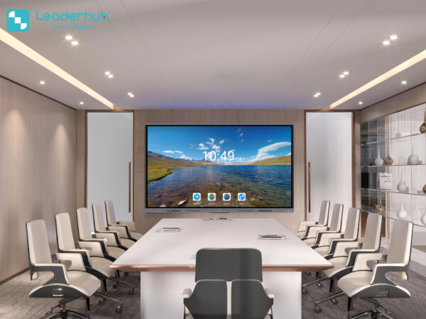 LeaderHub L75ZM Interactive Whiteboard — 75" 4K Smart Panel